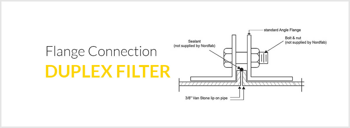 This is an example of flange connection